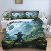 Copripiumino Federa Set Biancheria da Letto con Motivo del Film Avatar Decorazione Camera da Letto Adulto Ragazzo Ragazza Regalo di Compleanno Singolo Matrimoniale Taglia Grande