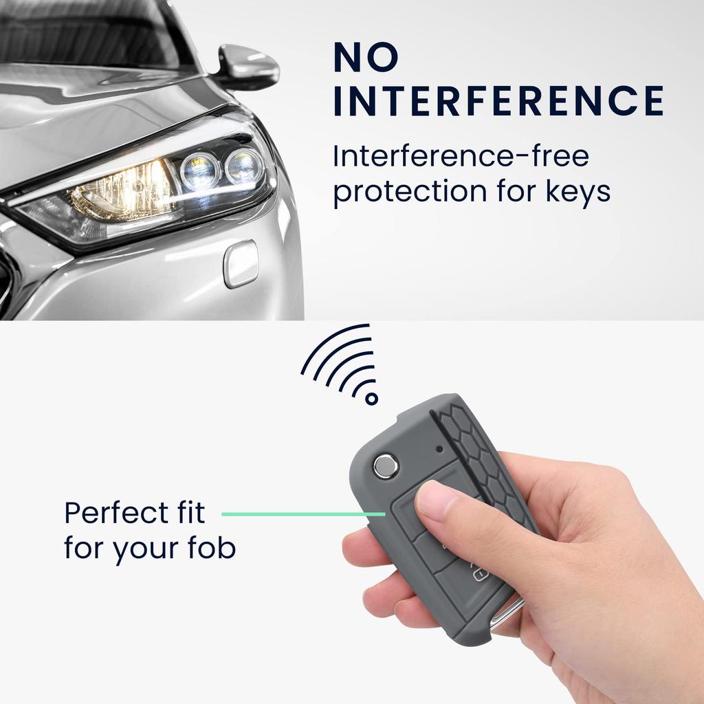kwmobile Key Cover VW Golf 7 MK7 3-Button Car Key