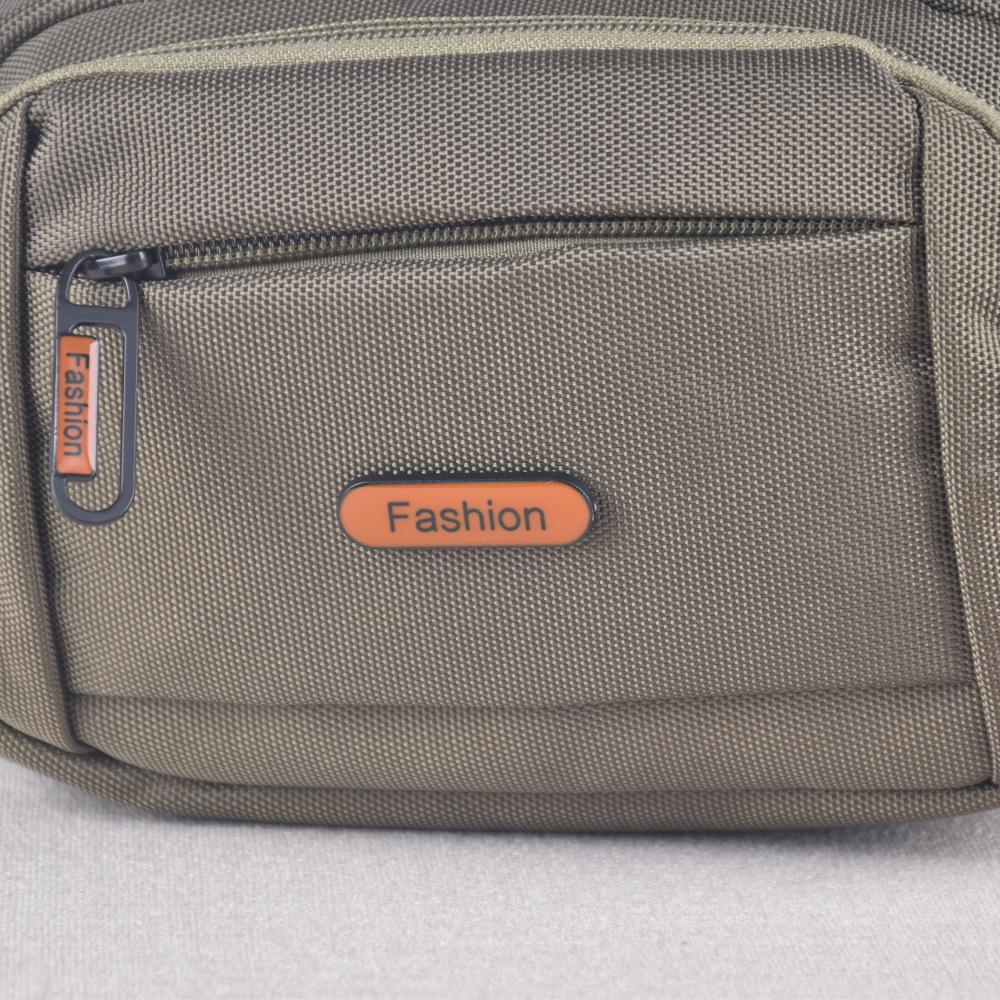 Men's Outdoor Casual Crossbody Fanny Pack - Stylish Travel Shoulder Chest Bag for Boys.