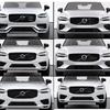 For Volvo Xc60 S90 Xc40 Xc90 V40 S60 V60 V90 v60CC V90CC RD Sports Version China Grid Three-color Strip Decorative Car Sticker