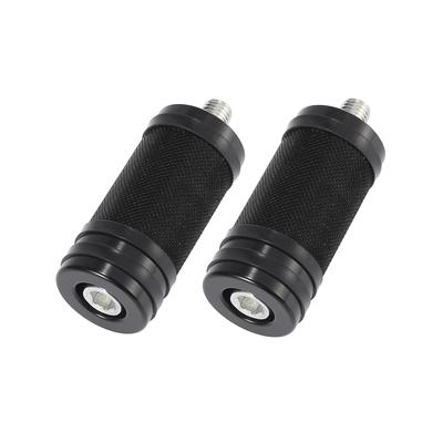BULLSPANN Motorcycle Foot Shifter Pegs Shifter Accessory Pegs Black Compatible with Harley Compatible Softail