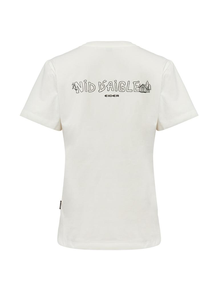 EIDER Verdon Women'S Short Sleeve Round Neck T-Shirt_White