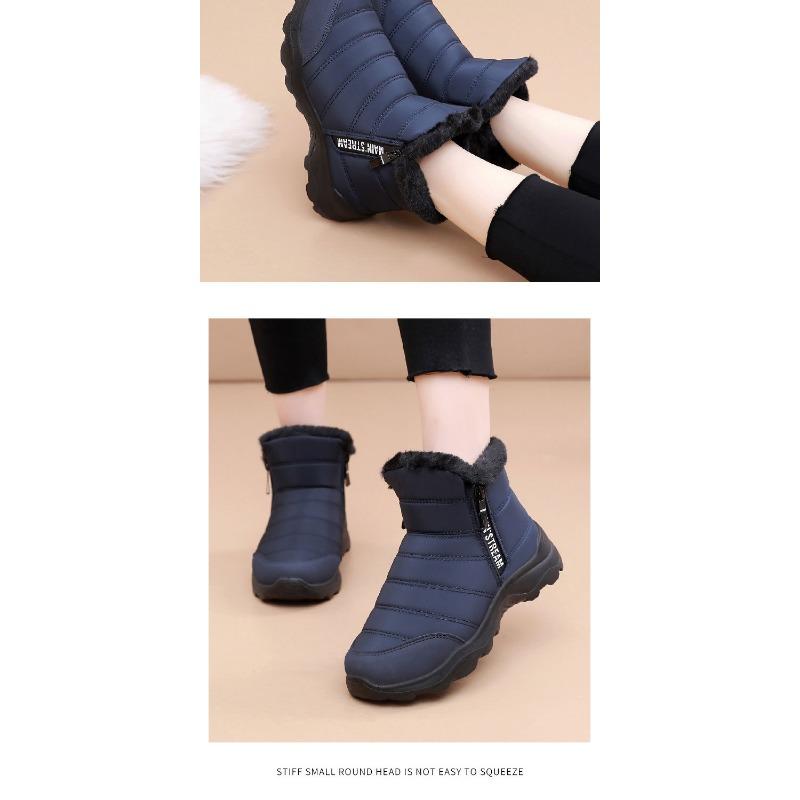 Sněhule, Zimní Teplé Zesílené Pánské a Dámské Párové Modely Bavlněných Bot, Nepromokavé Bavlněné Boty