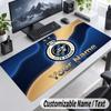Custom Name Text Mouse Pad Club Brugge FC Personalized Desk Pad For Work And Gaming