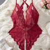 Sexy Perspective Seduction Erotic Lace Open Onesie Erotic Underwear