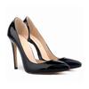 LOSLANDIFEN Two-Piece Women Pumps Pointed Toe Patent Leather Fashion High Heel Shallow  Woman Office Wedding Shoes