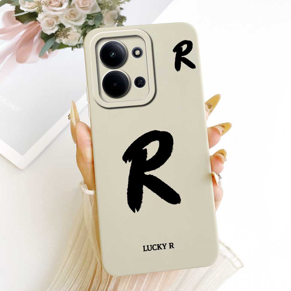 For Xiaomi Redmi 15C 5G Case Cover Lucky Letters Phone Case For Xiaomi Redmi 15C 15 C Redmi15C Redmi15 4G 5G Soft Fundas