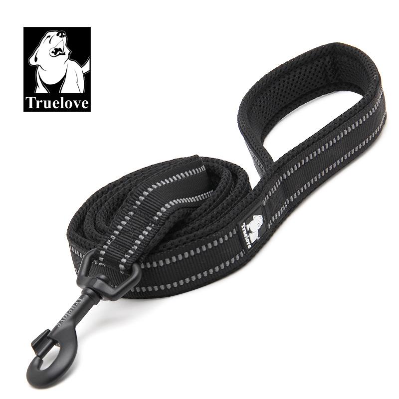 Truelove Weiche Hundepet-Leine in Geschirr und Halsband Reflektierend Nylon Katzennetz Gehen Training 11 Farben Länge 110cm TLL2111