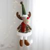 Cartoon Santa Claus Hanging Ornaments Elk Snowman Girl Christmas Tree Decoration  Party Favors