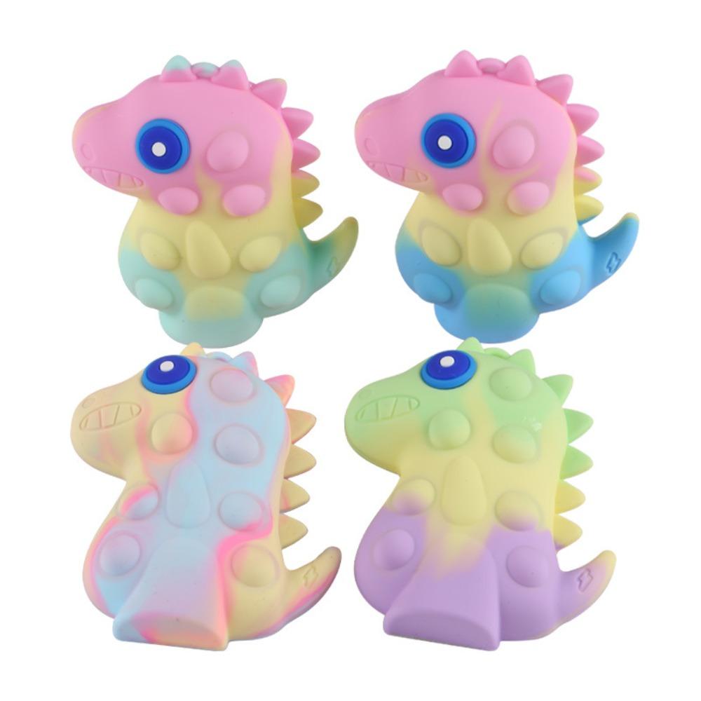 New Silicone Rat Control Pioneer Decompression Ball Cartoon Toy Silicone Dinosaur Pinch Music Vent Ball Pinch Music