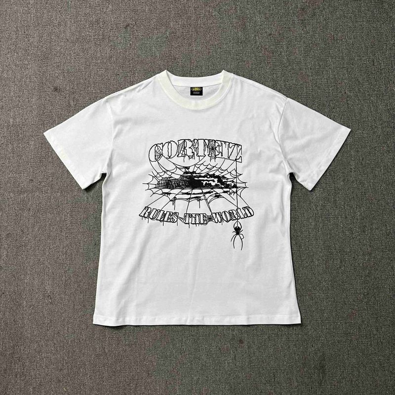 Cross-border corteiz Alcatraz series T-shirt short-sleeved letter Logo digital printing men's and women's tide t trend versatile