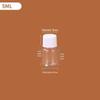 Transparent Plastic Bottle with Lid - Empty Small Trial Pack for Alcohol or Honey - Large Mouth Capsule Bottle