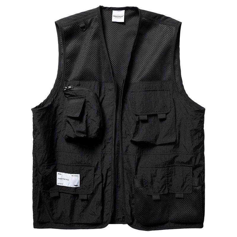 Fashion Brand Foreign Trade Tail Order Functional Vest Mountain Style Tooling