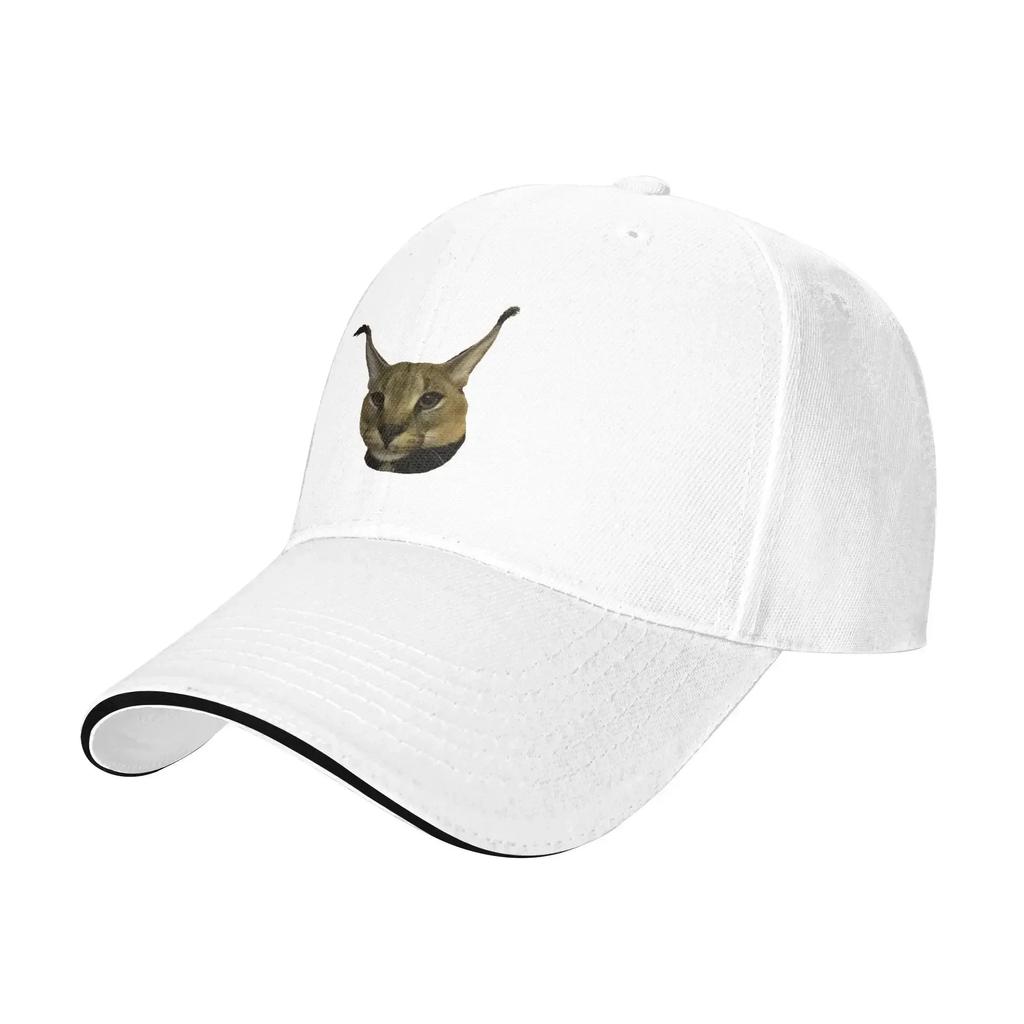Cute Big Floppa Cap Fashion Casual Baseball Caps Adjustable Hat Hip Hop Summer Unisex Baseball Hats Customizable Polychromatic