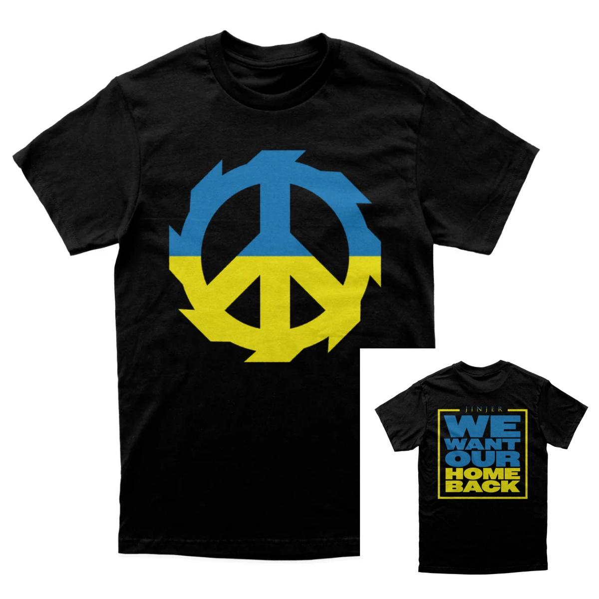 

Jinjer Bottle Casual Tshirt Luxury Brand for Men and Women Top 2026 New Band XL