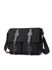 Korean Canvas Messenger Bag: Trendy Large Capacity Shoulder Bag for Men, Students, and Camera Gear