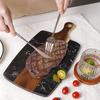 Household Auxiliary Food, Love, Fruit, Steak, Cutting Board, Pizza Tray, Cutting Board, Bread, Kitchen Cutting Board, Solid Wood