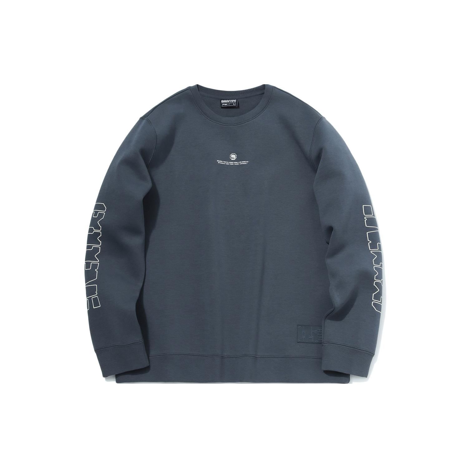 Li Ning Badfive Sweatshirt Men s Dark Shadow Blue AWDR049-3 M