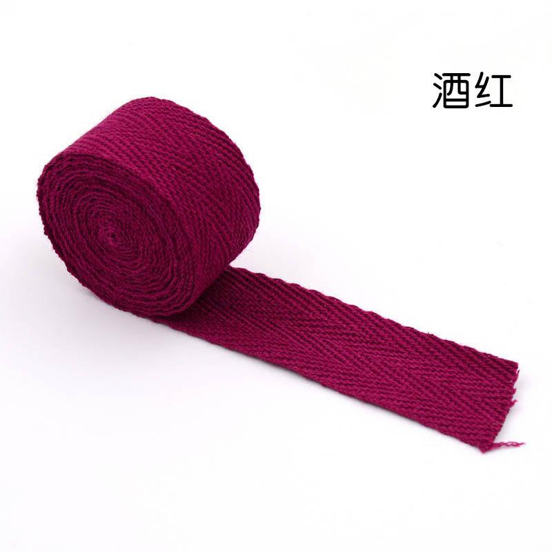 Fischgrätband Gurtband, Baumwollgarn Gurtband Baumwollband Kettelband Kettelstreifen Kettelstreifen Kettelstreifen Bekleidungsband