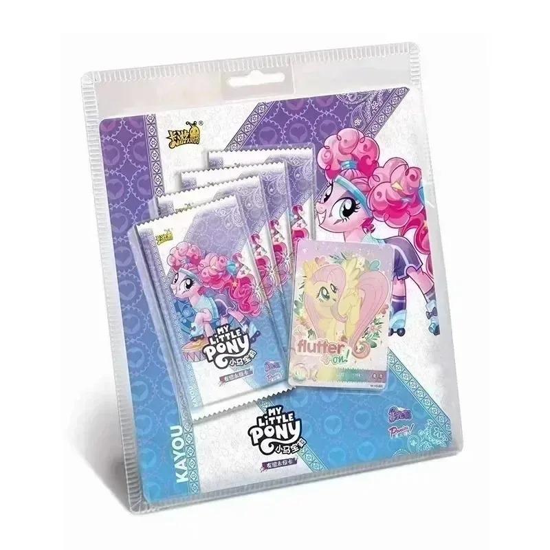 KAYOU Genuine My Little Pony Card Warm Stove Dispel Cold Series Refill Pack TCG Game Trading Battle Collection Card Toys Gifts