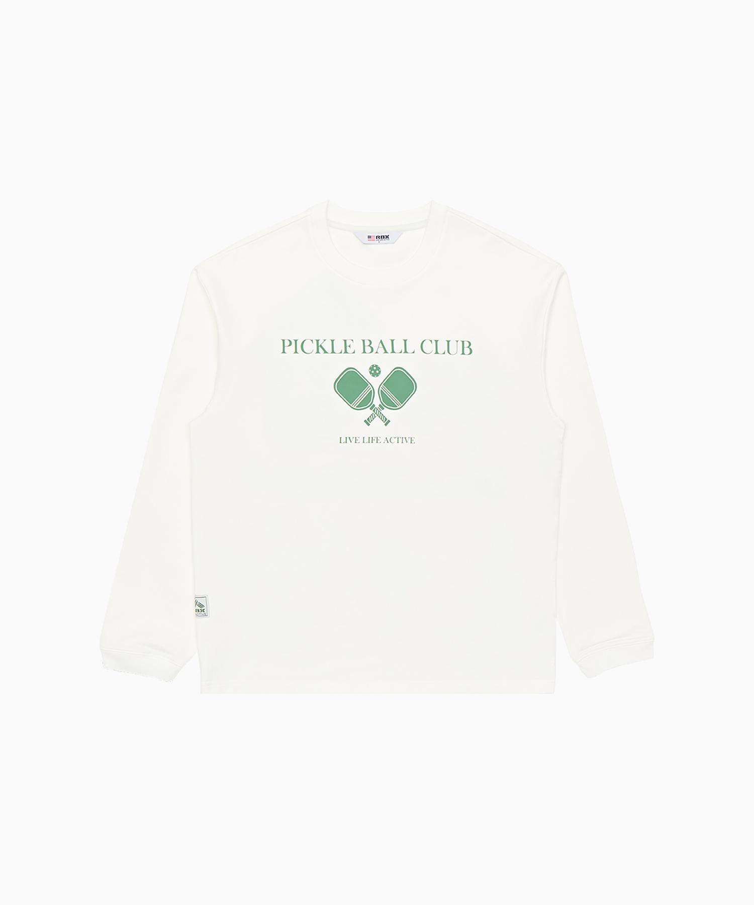Rbx Season Pickleball Round T-Shirt White White/Xxl