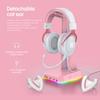 ONIKUMA X10 Gaming Headphones with Detachable Cute Cat Ear RBG Lighting Gaming Headset Gamer Earphone with HD Mic for PC Gaming 4
