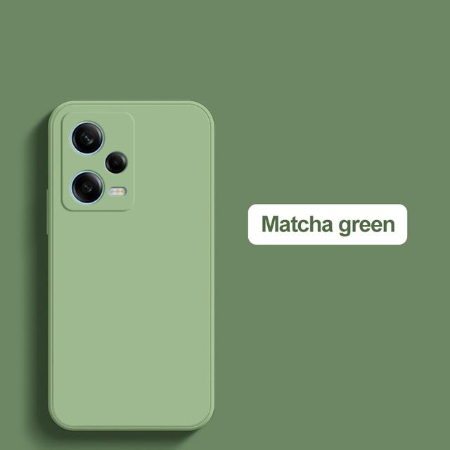 Redmi Note 12 Pro Plus Turbo Case Square Liquid Silicone Soft Cover For Xiaomi Redmi Note 12 Turbo Note12 Pro Plus 5G Phone Case