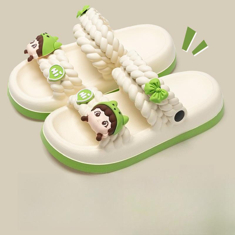 

Fashion Women s Sandals Summer Outdoor Platform Height Increase Non Slip Slippers Comfortable Outdoor Breathable Soft Sole Beach Shoes 36-37 зелёный