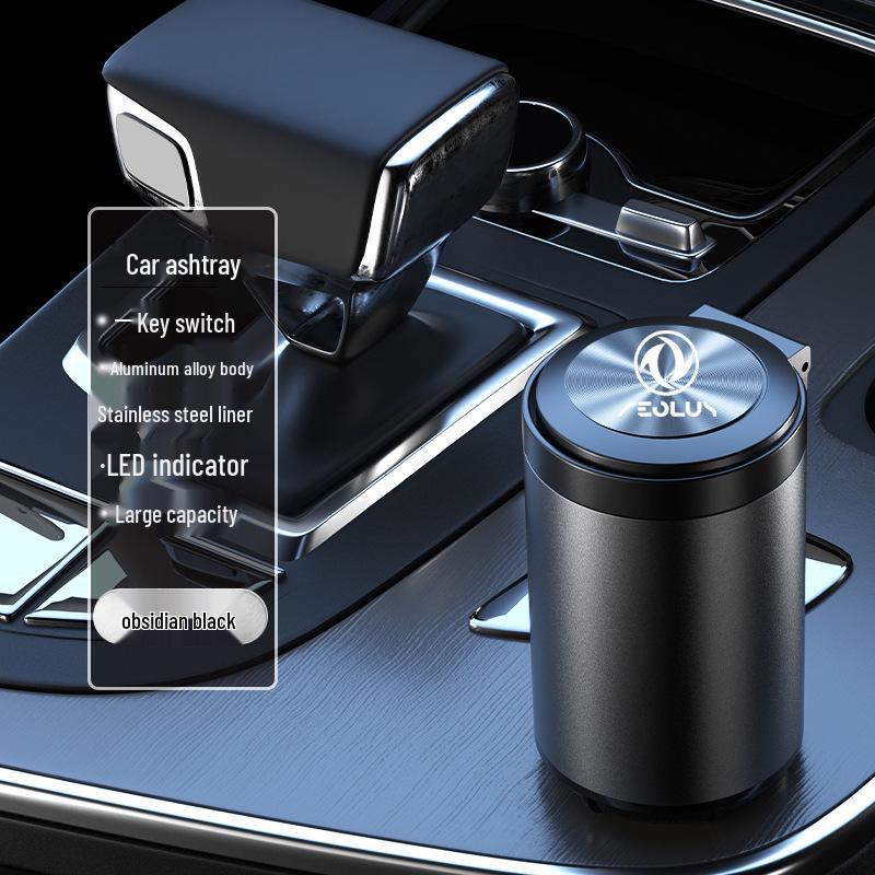 Dongfeng Fengshen L8/L7, Yixuan Haohan, AX7 Car Ashtray with Light - Creative Car Accessory
