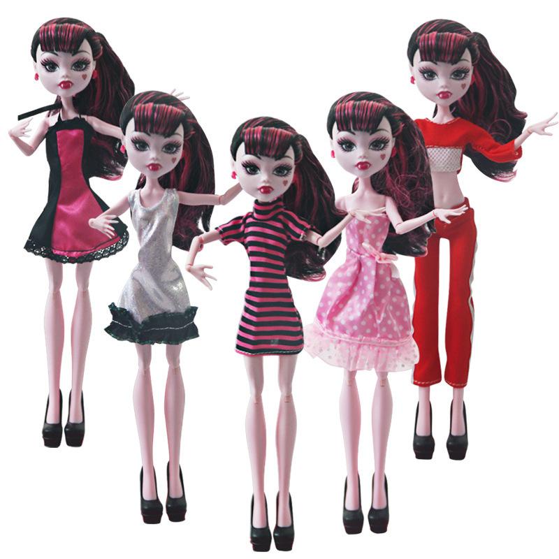 Bambola Vestire Ragazza Scuola Superiore Vestiti Accessori Gonna Gonna Bambola