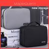 Business Leather Toiletry Bag For Men With Waterproof Dry Wet Separation Large Capacity