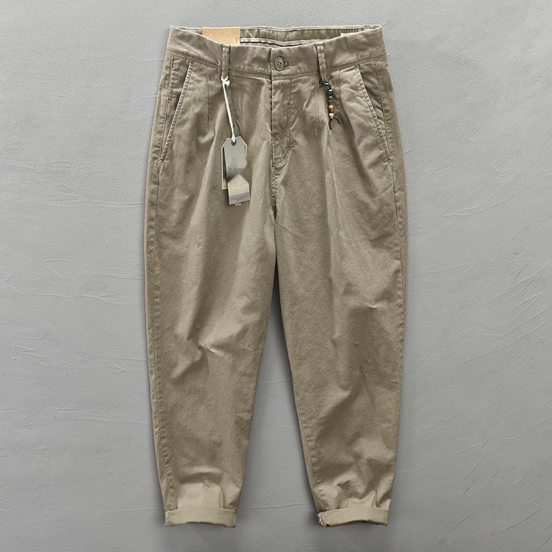 Z301 Men's Solid Color Casual Overalls for Autumn and Winter