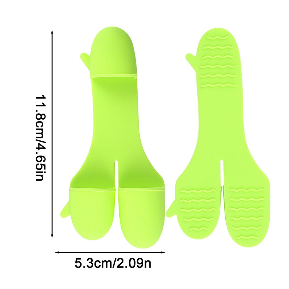 Oven Mitts Silicone Anti-heat Gloves for Microwave Ovens Heat-resistant Gloves for Baking Ovens Thickened and Heat-resistant