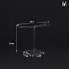 Clear Headband Holder Rack Acrylic Detachable Necklace Bracelet Display Stand Hair Accessory Bar Durable For Hairband Organizer