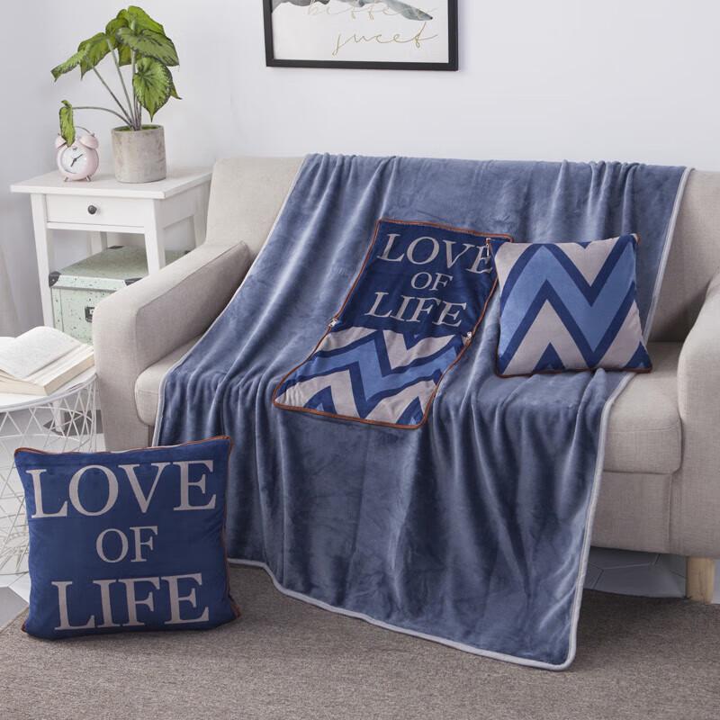 

Multi-functional Zippered Pillow Quilt