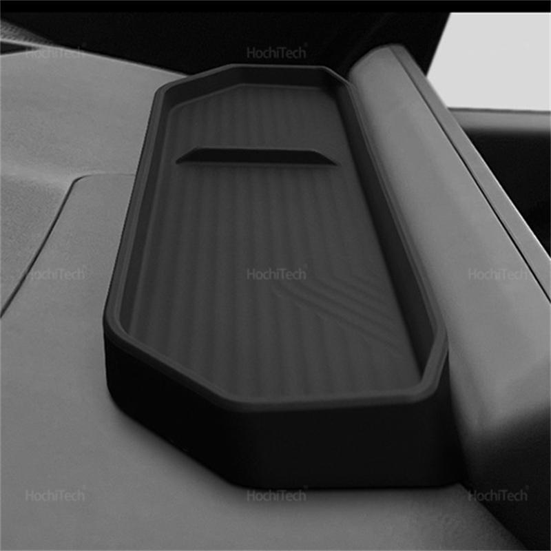 Central Control Screen Rear Storage Pad for Kia EV9 MV 2024-2025 Anti-Slip Dashboard Storage Tray Car Interior Accessories