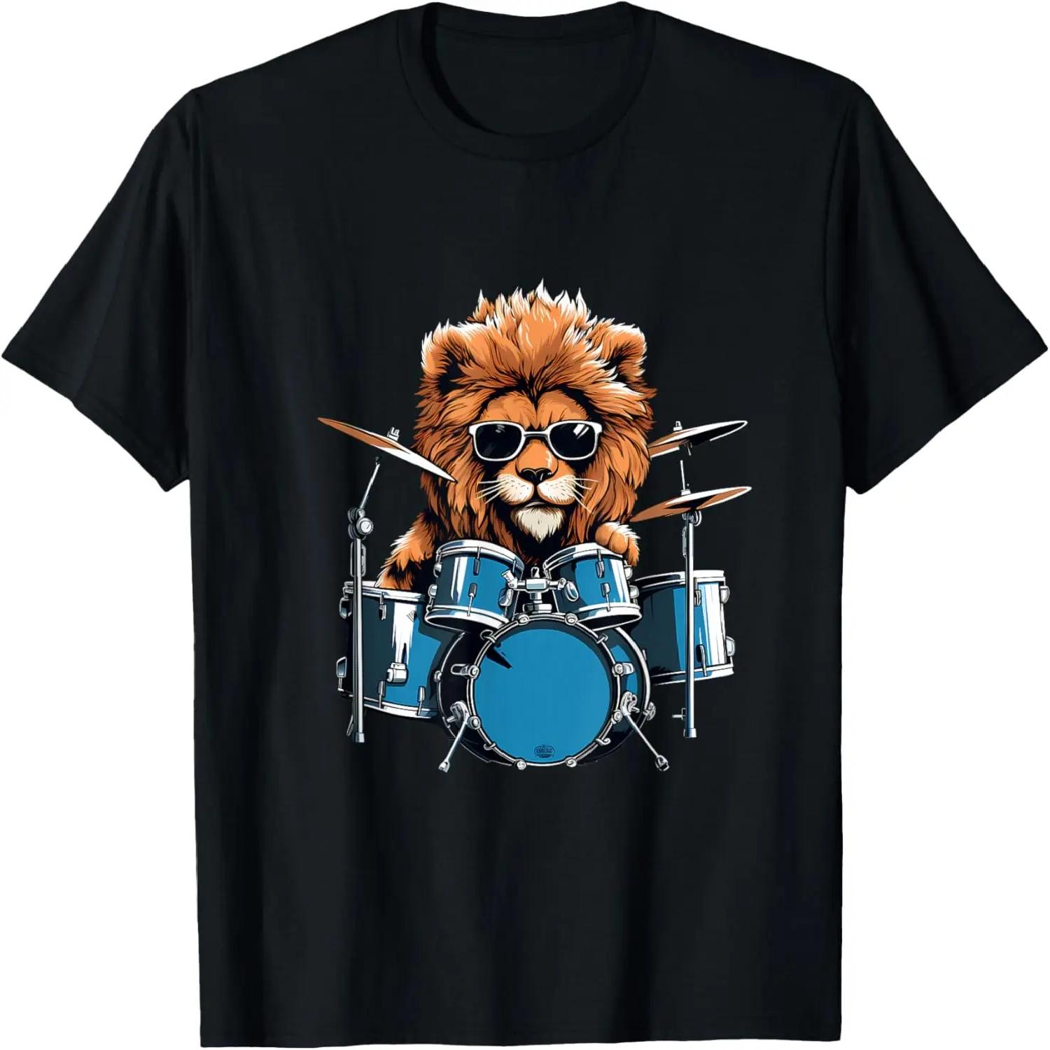 I Just Wanna Play with My Band _ Drummer Funny Bass Drum T-Shirt S