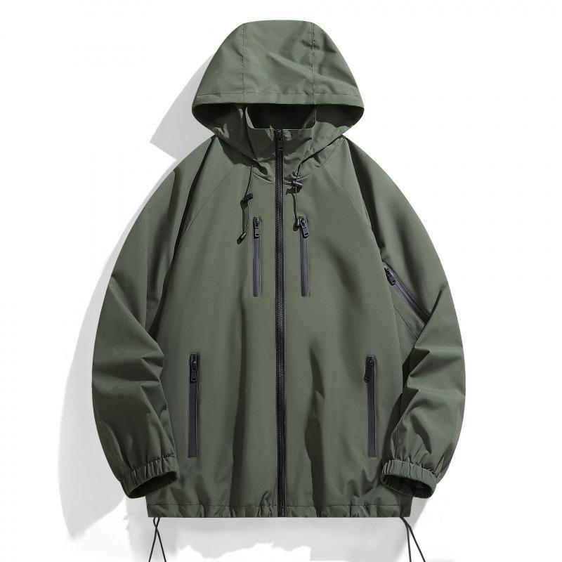 New Autumn and Winter Outdoor Sports Jacket Men's and Women's Fashion Single-layer Jacket Windproof Mountaineering Jacket
