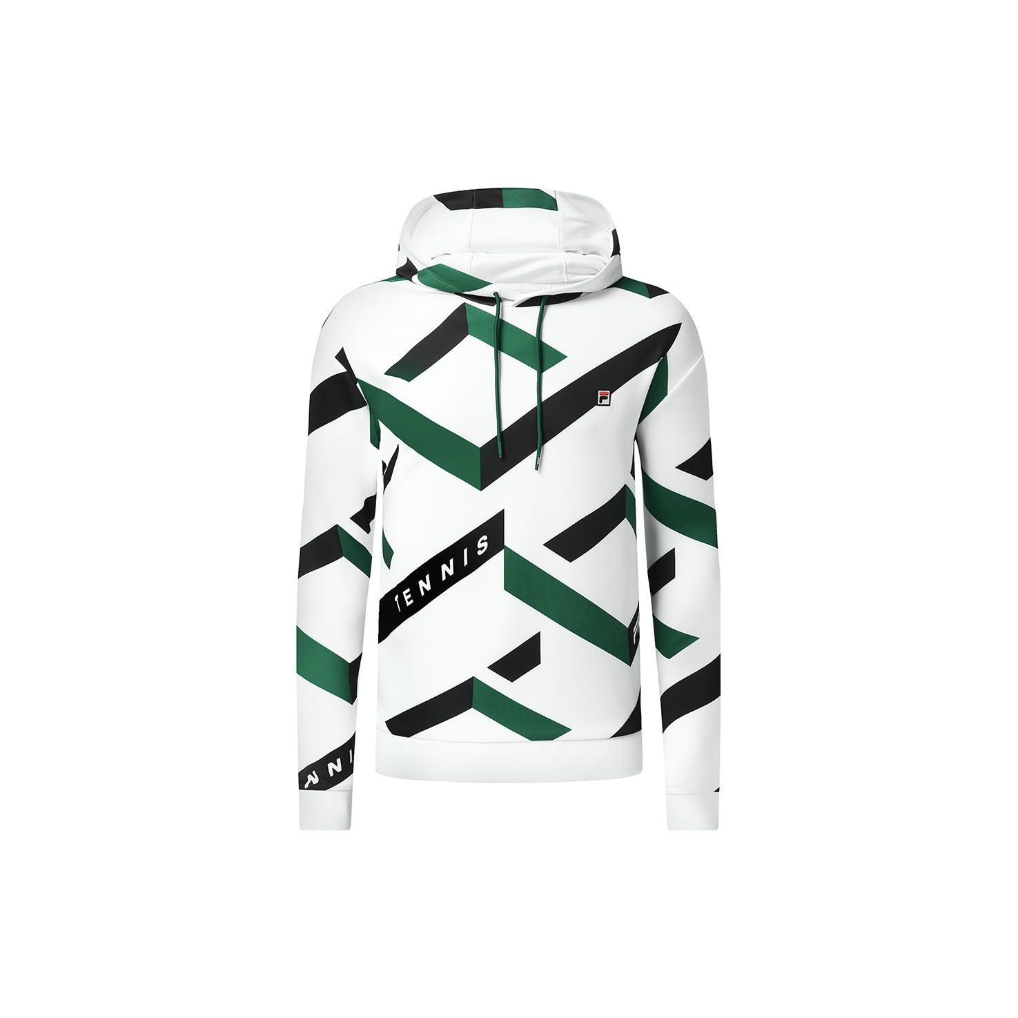 

FILA Color Block Tennis Hoodie Men Hoodies A11M313209FZA XL