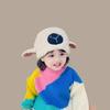 Solid Color Plush Baby Ear Protection Hat for Boys and Girls - Warm Autumn/Winter Style
