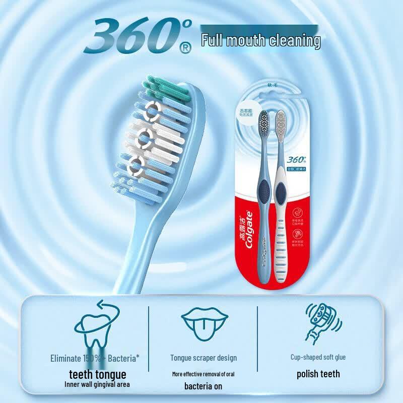 Colgate 360° All-Round Oral Cleaning Soft Toothbrush 30 Sets