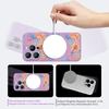 Colorful Cartoon Pattern Case For iPhone 17 Pro Max Magnetic For Magsafe Silicone Cover For iPhone 16 Pro Max Funda iPhone 15 14 13 12 11 16E Air