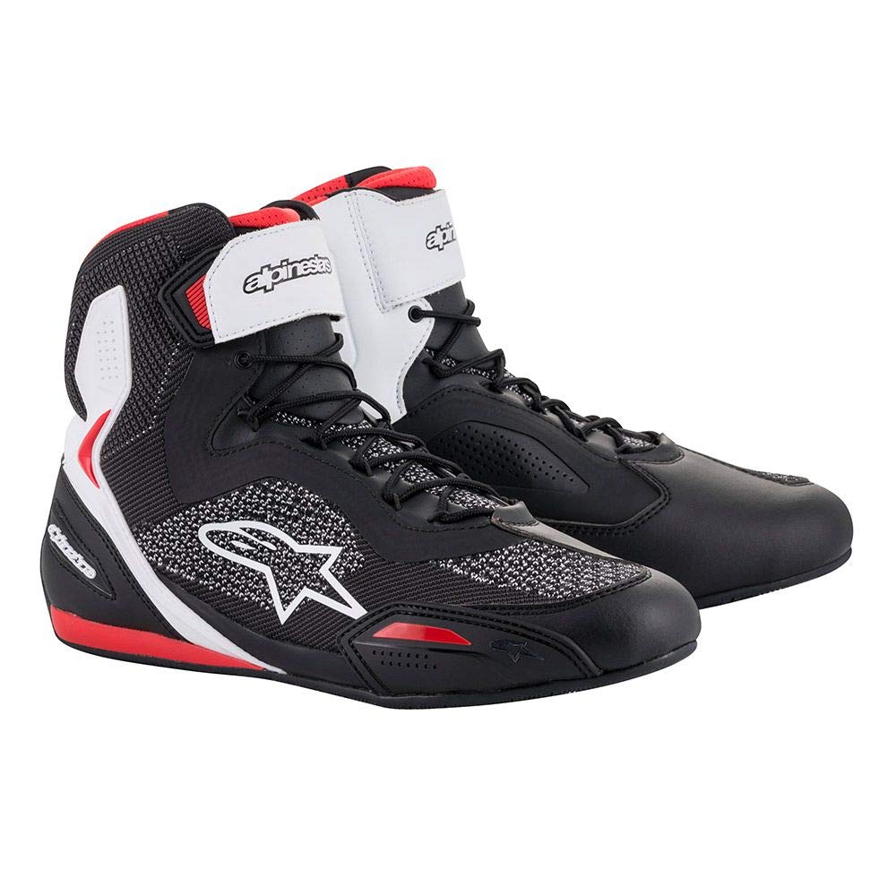 

Alpinestars FASTER3 Rideknit Motorcycle Size 1691610304 Shoes, Black/White/Red, 9/26.5cm (251 0319)