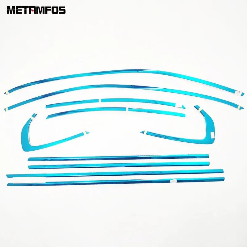 For Kia Forte Cerato -2024 K3 - Upper+Lower Window Frame Window Sill Molding Trim Sticker Accessories Car Styling