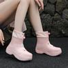 Women's Thick-soled Non-slip Outdoor Fashion Rubber Boots