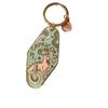 Twelve Constellation Metal Enamel Keychain Motel Bohemian