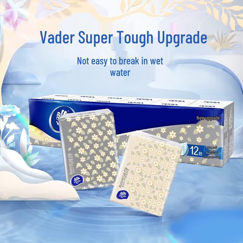 Vinda Ultra Strong 4-Ply Pocket Tissues