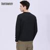 Mark Fairwhale Men's Pocket Embroidery Long Sleeve Crew Neck T-Shirt