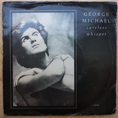 7inch Record GEORGE MICHAEL - Careless Whisper   A4603 Epic 1984 UK Soul/Funk Used
