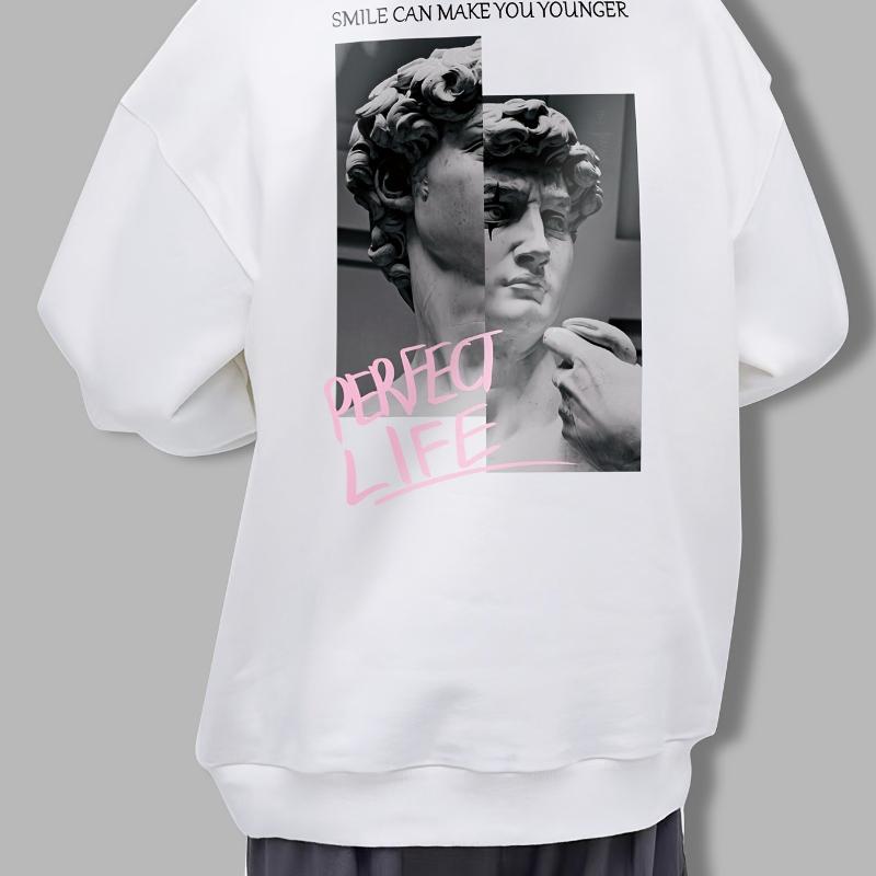 

Men s Crew Neck Sweatshirt, Moisture-Wicking, Gym & Outdoor Active Wear S